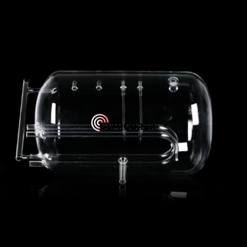 Tanque de armazenamento líquido de quartzo