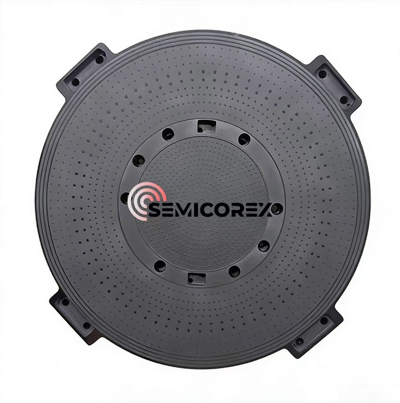 Mandris de vácuo de cerâmica SiC