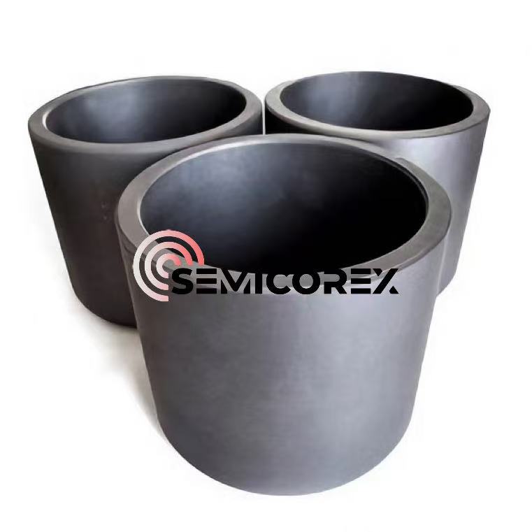 Cadinhos de grafite revestidos com SiC