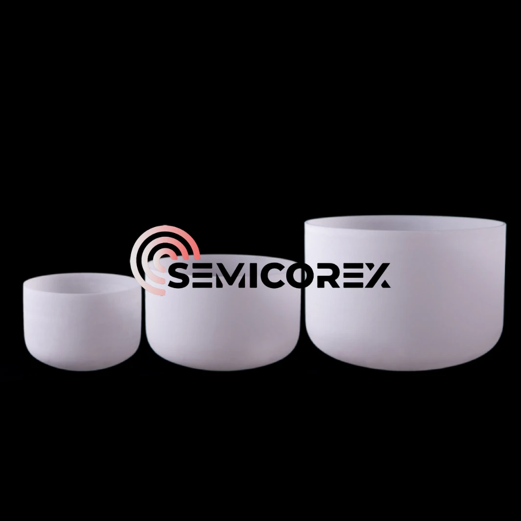 Cadinhos de quartzo para puxar silicone