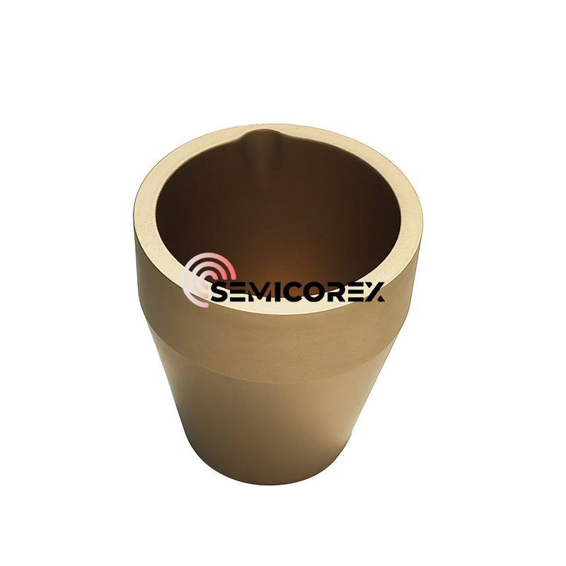 Cadinhos revestidos com TaC